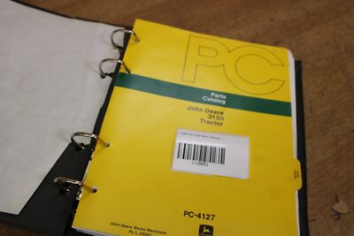 John Deere Ersatzteilliste Parts Catalog Tractors 3130 1/76 xl8051