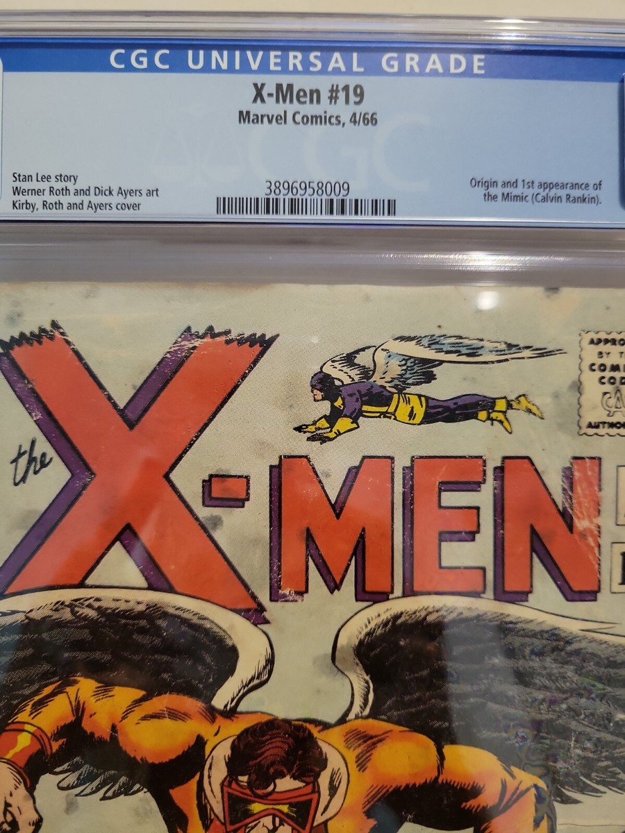 X-MEN #19 GD/VG (Marvel 1966) Original X-Men, CGC 1.5 | eBay