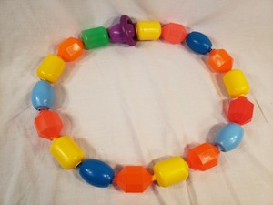vintage fisher price snap lock beads