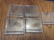 5 - MiniDisc Clear Gemcases. Flip open.