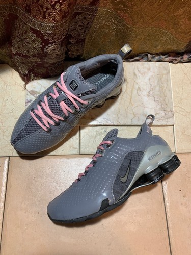 Nike Shox 5 Womens 2004 Training Shoes Sz 5 US Silver Gray Black 309963-991  Rare | eBay