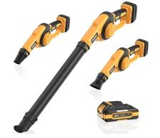 Mini Cordless Leaf Blower Up to 200 MPH 21V Small Electric Leaf Blower Cordless