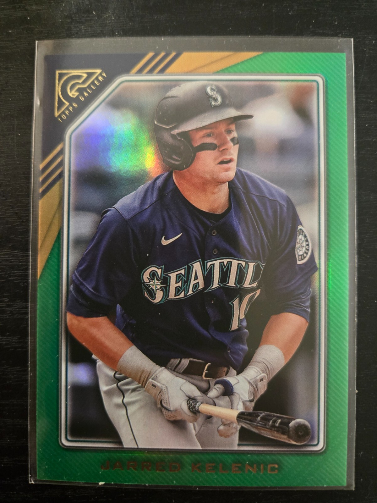 2022 Topps Gallery Green /125 Jarred Kelenic #13 Seattle Mariners