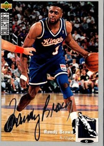 1994 Upper Deck Collector's Choice Basketball Randy Brown #95