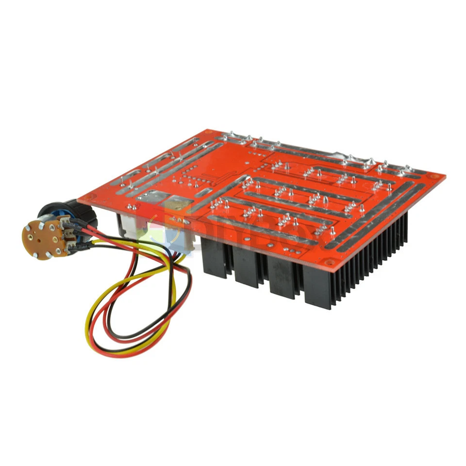 60A DC10-50V 12V 24V 48V 3000W DC Motor Speed Control PWM HHO RC Controller - Image 4 of 4