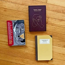 LOT of (3) McSWEENEY'S (1ST ED) HARDCOVERS | Snicket | Swanberg | S. Dixon | ETC