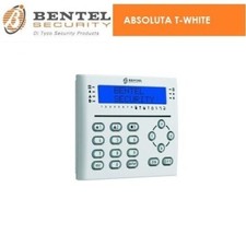 TASTIERA LCD ABSOLUTA T-WHITE BENTEL SECURITY BIANCO