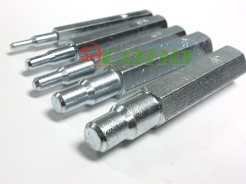 5pcs Swaging Punch too CT193 4 OD Refrigeration Soft Copper Tubing 1/4" ~ 5/8"
