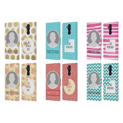 CUSTOM CUSTOMIZED PERSONALIZED PATTERNS LEATHER BOOK CASE FOR NOKIA PHONES