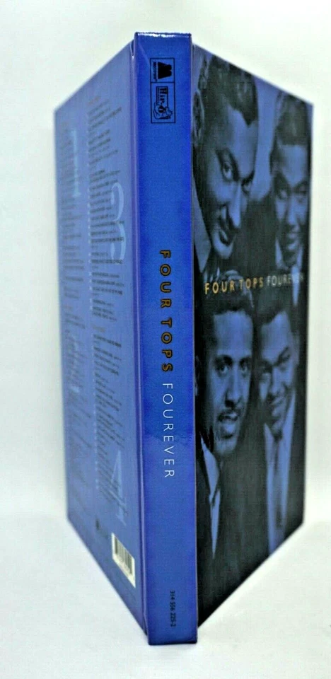 The Four Tops : FOUREVER 4 CD BOOK SET - MOTOWN - LEVI STUBBS - RARE ! - Image 3 of 4