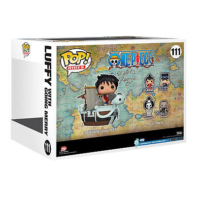 New Arrived Funko POP ONE PIECE Series Luffy and Going Merry # 111 Anime  Character Model Action Doll Toy Children Gift - AliExpress