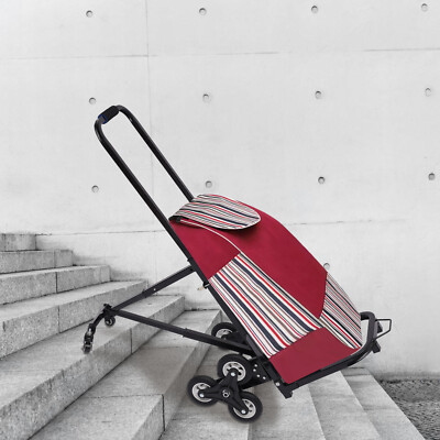 330 LBS  Portable Stair Climbing Cart Stair Climber Hand Truck Dolly Heavy Duty