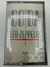 CODA Led Zeppelin Sealed Cassette Tape 1982