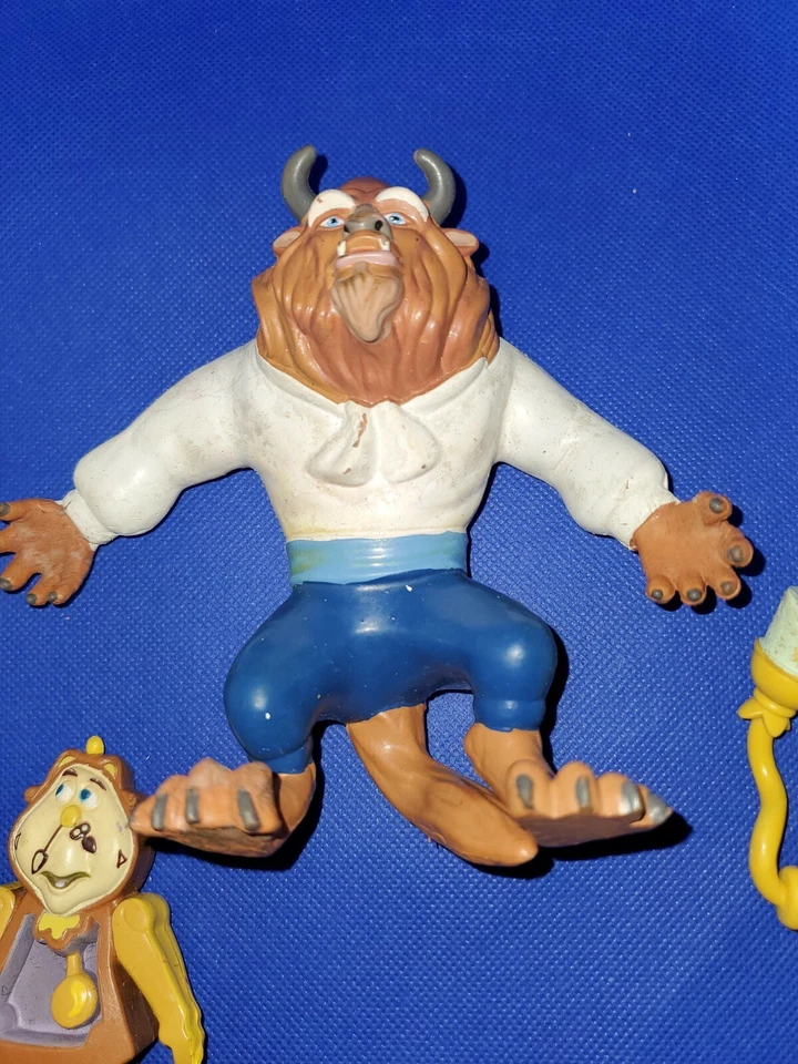 Beauty and the Beast Toy Figures Just Toys Bendable Bend Ems  - Image 3 of 4