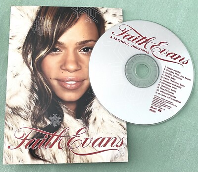 Faith Evans        ** PROMO CD **       A Faithful Christmas