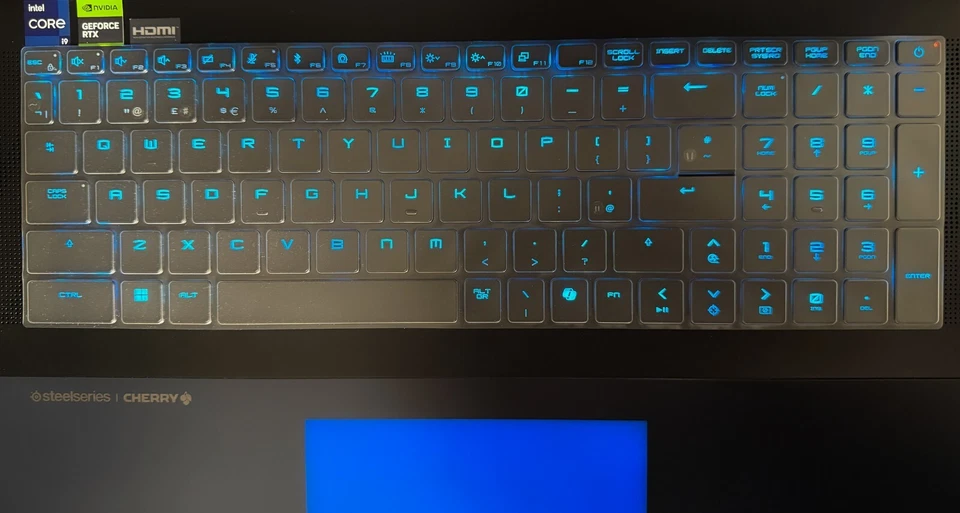 For MSI Titan 18 HX A14V A14VX A14VIG A14VHG,AI A2XWJG A2XWIG TPU Keyboard Skin - Image 3 of 4