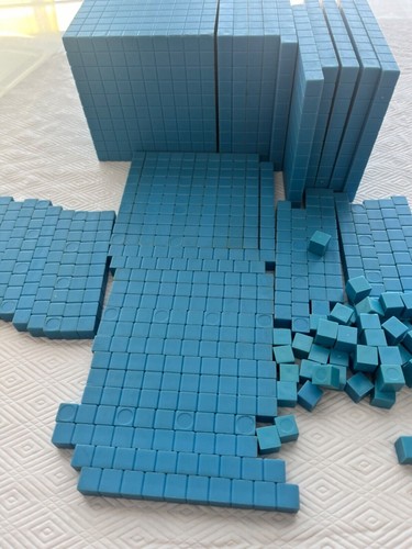 Base 10 Blocks - Starter Set 100, 10's, 1's Math Manipulatives - 第 4/8 張圖片