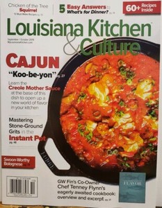 Louisiana Kitchen Culture Sept Oct 2019 Cajun Koobeyon Free