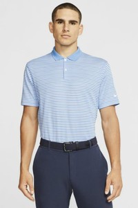 nike men's dry victory stripe polo