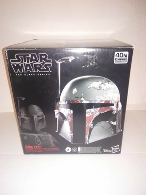 Star Wars The Black Series Boba Fett Premium Electronic Helmet | eBay