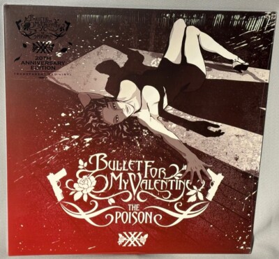 LP BULLET FOR MY VALENTINE The Poison (RED Vinyl, SONY, 2024) NEW
