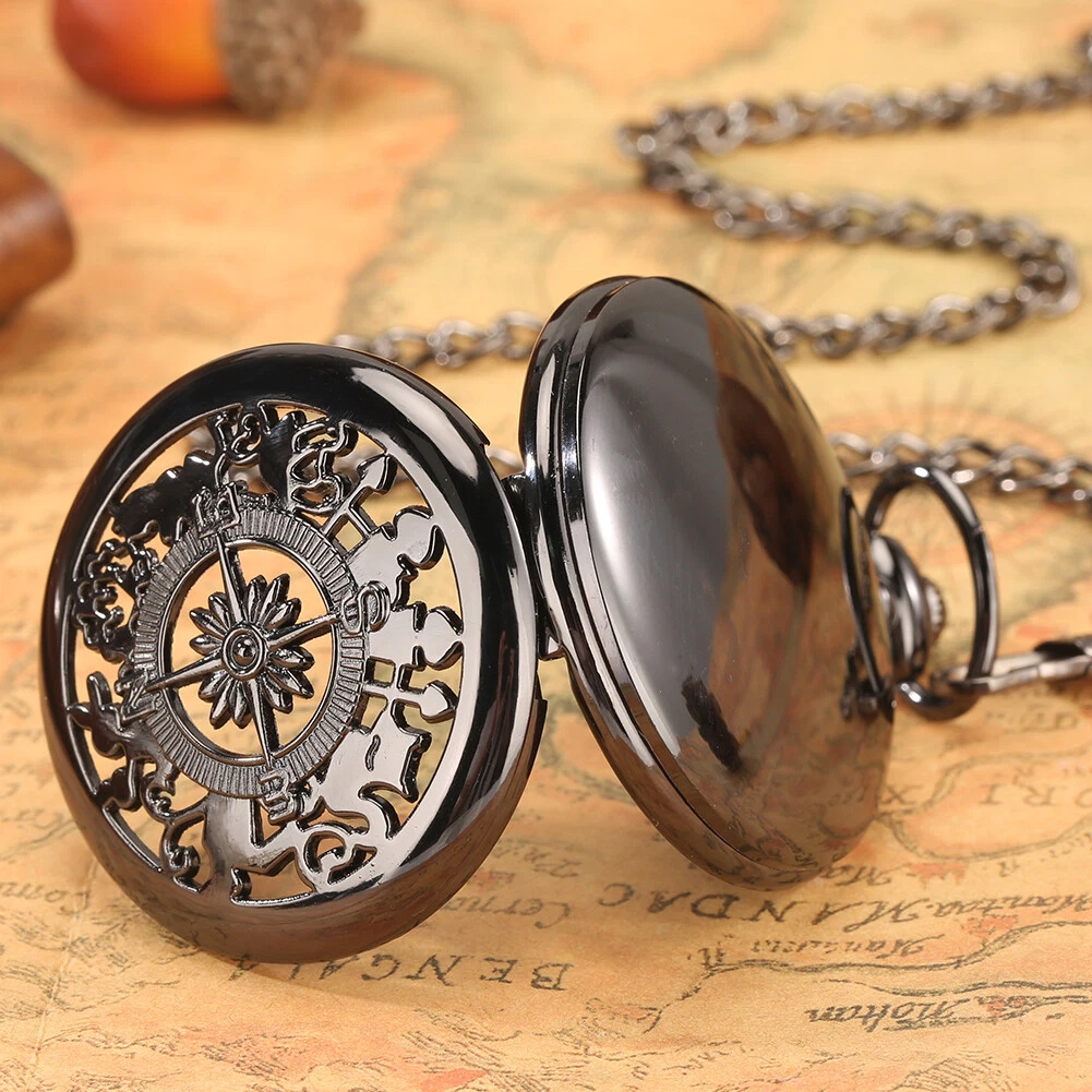 Portable Climbing Pocket Watch Hanging Pendant Compass Outdoor