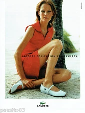 ADVERTISING ADVERTISING 026 2004 Lacoste shoe collection