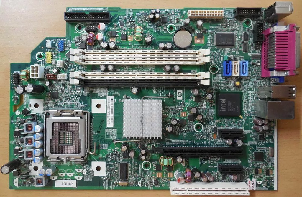 HP dc7800 SFF Mainboard Polar RevA 437793 001 437348 Rev 0G Sockel