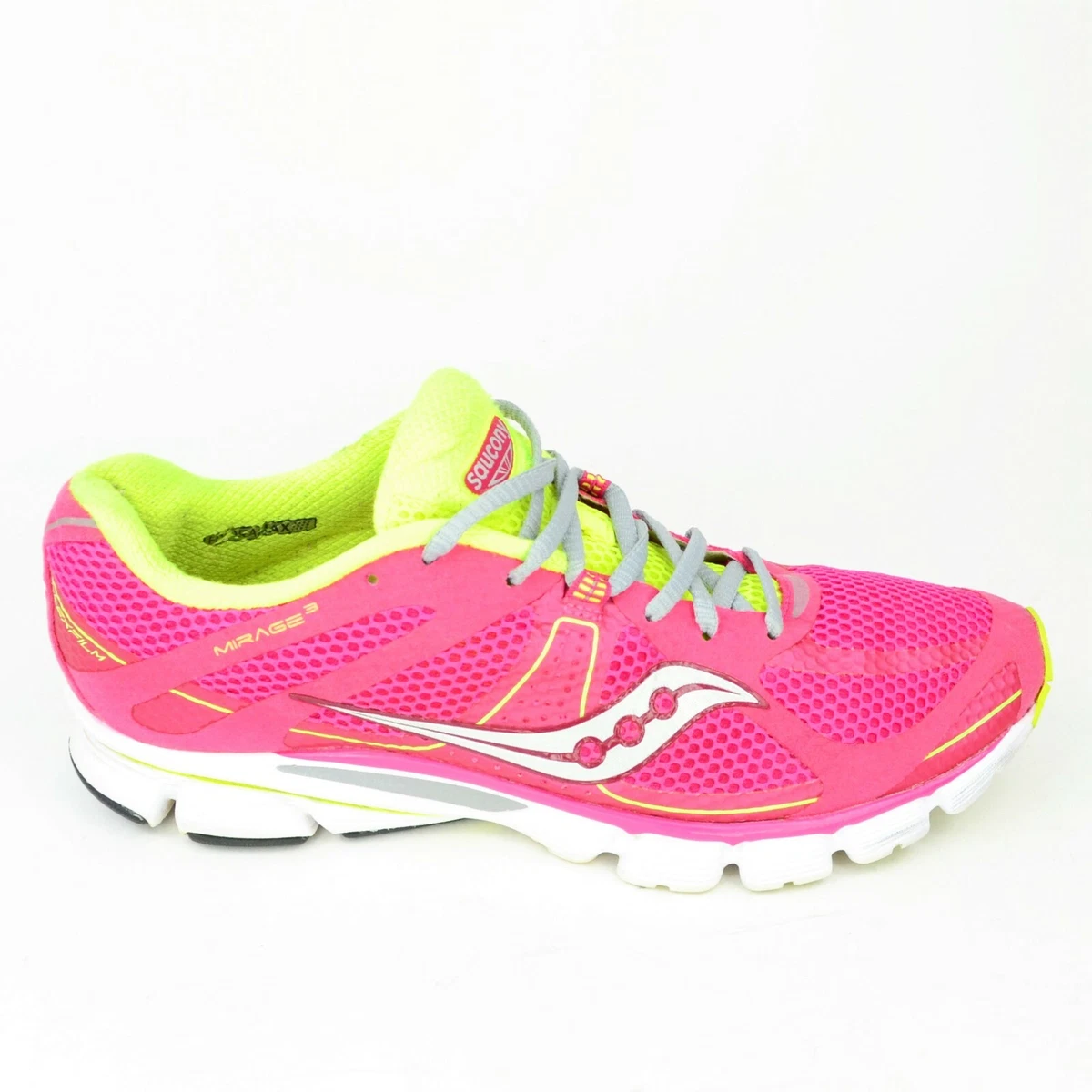 Saucony ProGrid Mirage 3 Women s Size 10.5 Fuchsia Neon Running