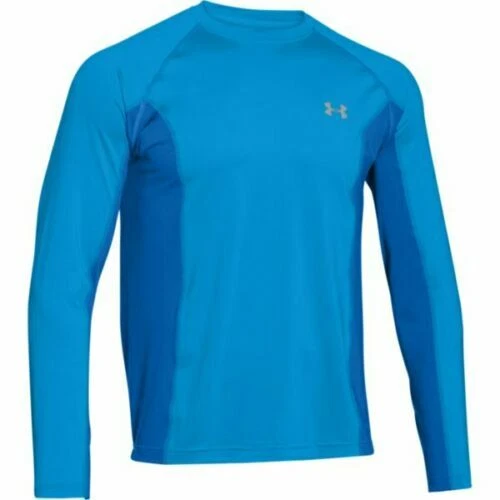 UNDER ARMOUR COOLSWITCH LOOSE TRAIL LONG SLEEVE SHIRT BLUE XL 1271588