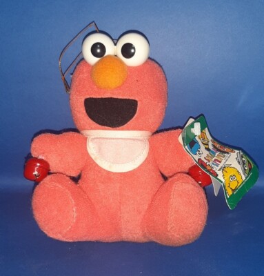 Elmo Plüsch SESAME STREET Sega Priz 15CM Plush Weich Toy Schneemann TV Fuji Doll