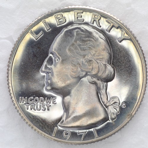 1971 S Clad Proof Washington Quarter UNCIRCULATED