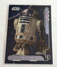 R2-D2 2024 Star Wars Topps Chrome Rebel Alliance Refractor Card