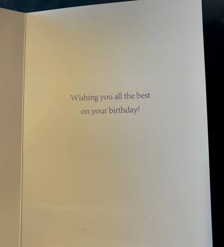 Happy Birthday Card All the Best Bright 3D Foil and Glitter Stunning!! - Image 3 of 4