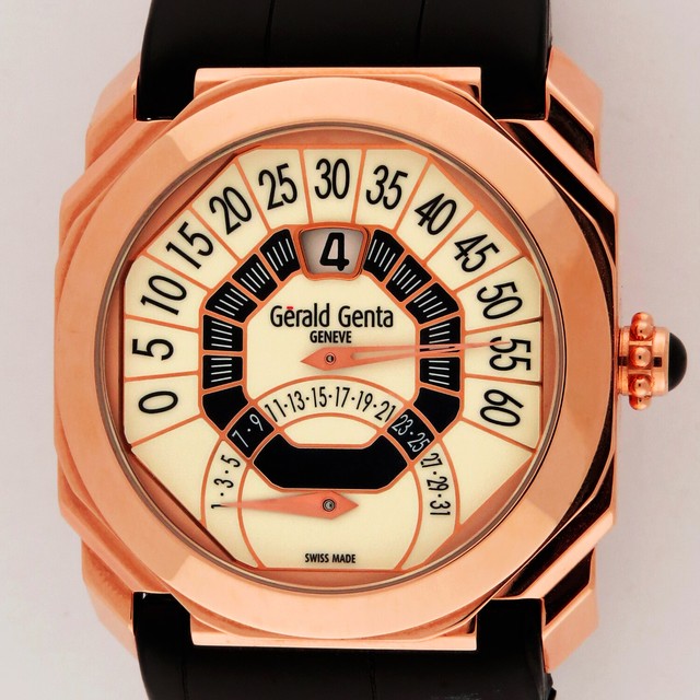 gerald genta jumping hour