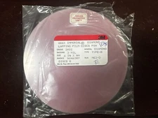 MACHINIST Unused 3M Imperial Diamond Lapping Film 3 Mic - 11 - 6" Disks #E