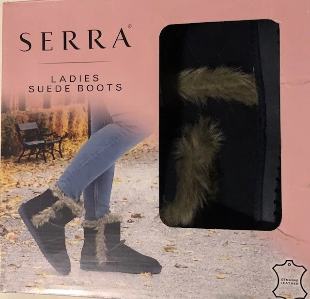 Serra ladies store suede boots