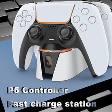 PS5 Controller Charging Dock DualSense Charger Stand LED Light 5V 2A Fast Charge