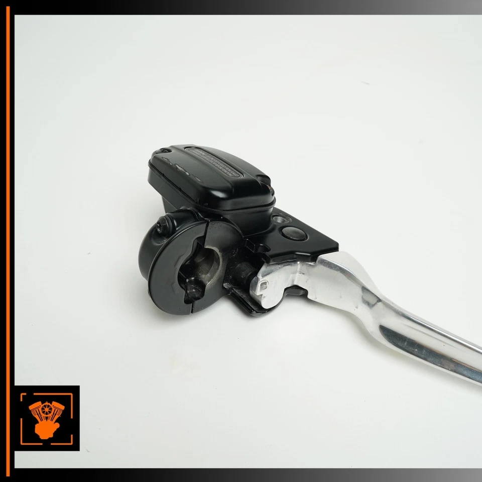 Mango de palanca de freno delantero derecho Harley Electra Glide 10-13 con cilindro maestro OEM Foto 4 de 4
