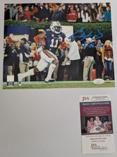 Chris Davis Jr Signed 8x10 Photo Auburn Tigers Signed JSA COA Authentic Auto
