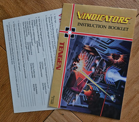 Vindicators Tengen NES Nintendo - CIB Complete in Box, Super Nice Condition!