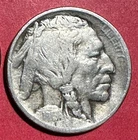 1913 Type 1 Mound Variety Buffalo Nickel! "Philadelphia" Mint FINE! Old US Coin!