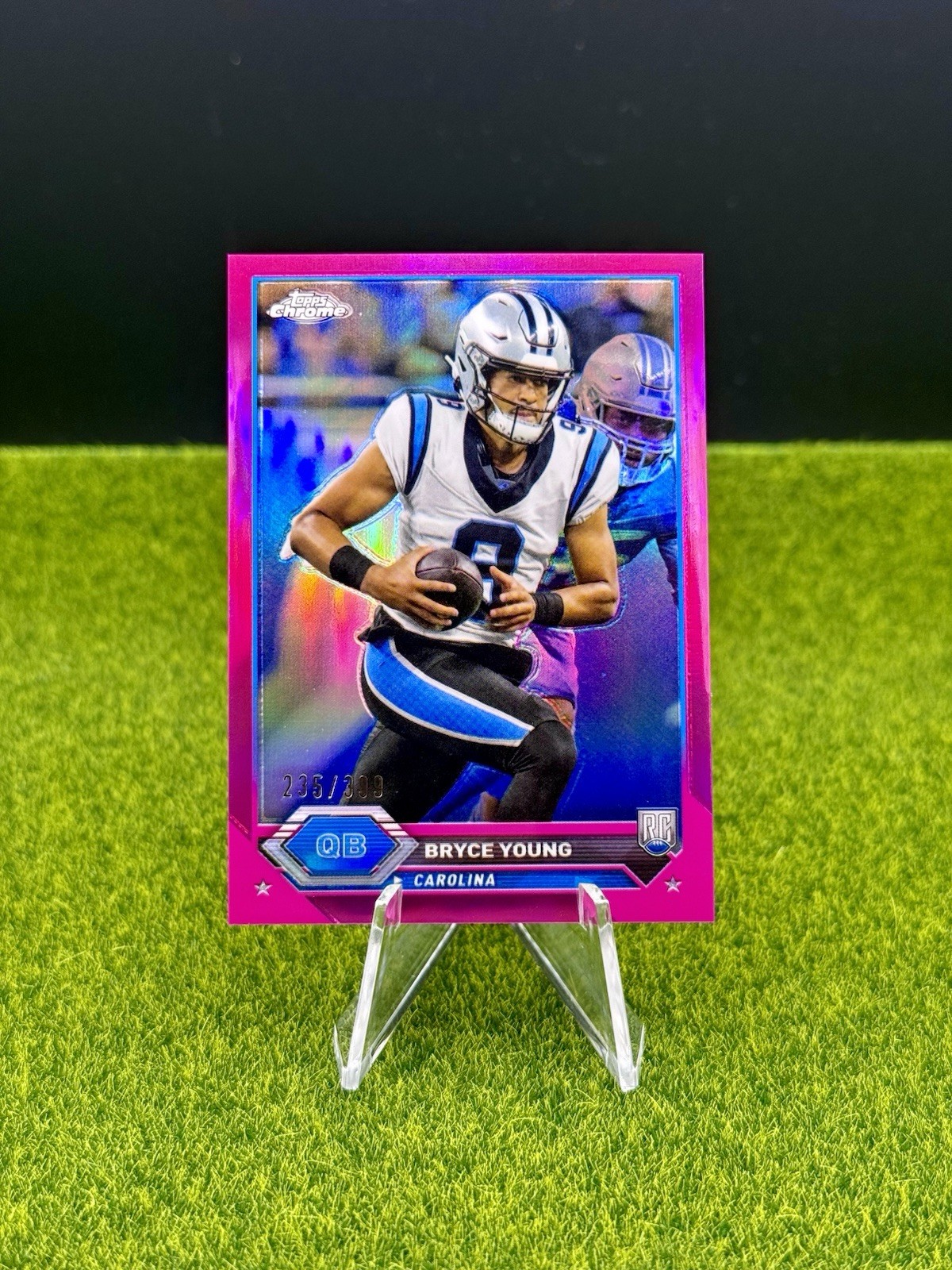 Topps Chrome Bryce Young #1 Magenta Refractor /399 Panthers