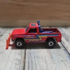 1986 vintage Hot Wheels "Bywayman" die-cast truck  "Brian's Snow & Dirt Removal"