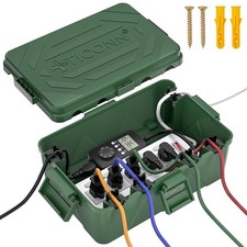 Outdoor Electrical Box, IP54 Splash-Proof Outdoor Extension Cord Cover, Protects