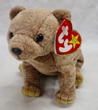 TY Beanie Baby - Pecan - 1999 Brown Bear W/ Tag Plush Toy