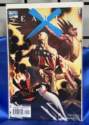 Earth X #1 NM Marvel 1999 Alex Ross Cover. We Combine. We Package Well.