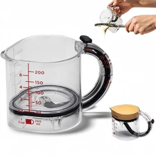 4-In-1 Adjustable Measuring Cup - Multi-Functional up Cup Measuring Cup, with Ad