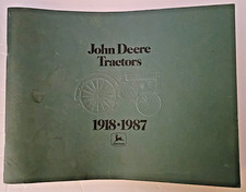 Vintage John Deere Tractors 1918–1987 150th Anniversary Booklet Catalog Farm Equ