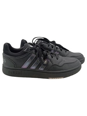 Adidas Hoops 3.0 Damen Sneaker Low Schwarz Holographic Gr. 39 1/3